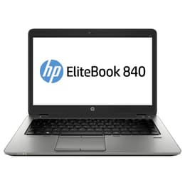 HP EliteBook 840 G2 14-inch (2014) - Core i5-5300U - 4GB - HDD 128 GB QWERTY - Inglês