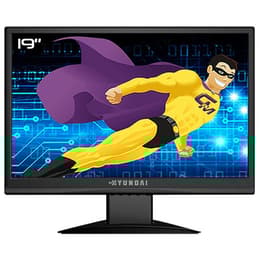 19-inch Hyundai X93S 1280 x 1024 LCD Monitor Preto