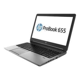 HP ProBook 655 G1 15-inch (2013) - A8-5550M - 4GB - HDD 500 GB AZERTY - Francês