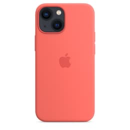 Capa de silicone Apple - iPhone 13 Mini - Magsafe - Silicone Rosa