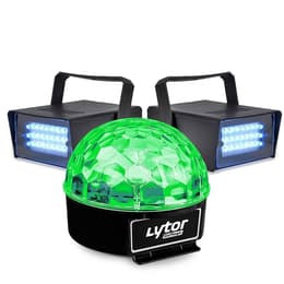 Lytor Pack Soirée FIESTA SIXMAGIC + 2 LED STROBE BLANC Iluminação