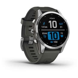 Smart Watch Garmin GPS Fénix 7S - Prateado