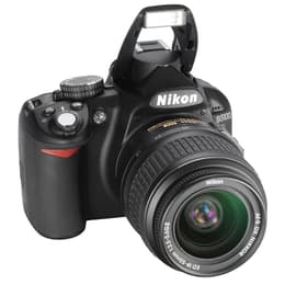 Reflexo D3100 - Preto + Nikon AF-S DX Nikkor 18-55 mm f/3.5-5.6G II f/3.5-5.6G
