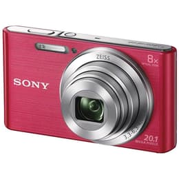 Compacto Cyber-shot DSC-W830 - Rosa + Sony Zeiss Vario-Tessar 25–200mm f/3.3-6.3 f/3.3-6.3