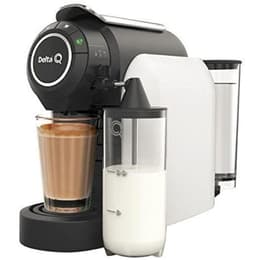 Máquina de café Expresso combinado Compatível com Nespresso Delta Q Milk Qool Evolution 1L - Branco