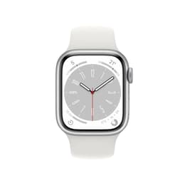 Apple Watch Series 8 (2022) GPS + Celular 45 mm - Aço inoxidável Prateado