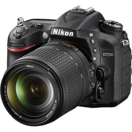 Reflexo D7200 - Preto + Nikon AF-S DX Nikkor 18-140mm f/3.5-5.6G ED VR f/3.5-5.6G