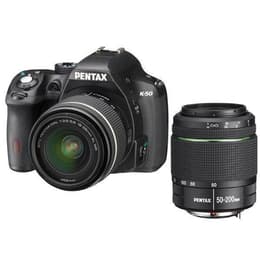 Reflexo K-50 - Preto + Pentax SMC DA 18-55mm f/3.5-5.6 AL WR + SMC DA 50-200mm f/4-5.6 ED f/3.5-5.6 + f/4-5.6