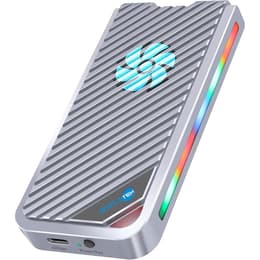 Vultech External SSD RGB Active Cooling Fan 480GB M.2 40Gbps Disco Rígido Externo - SSD 480 GB USB-C