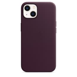 Capa em pele Apple - iPhone 13 Pro Max - Magsafe - Couro Roxo