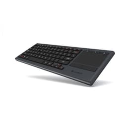 Logitech Teclado AZERTY Sem fios Retro-iluminado K830