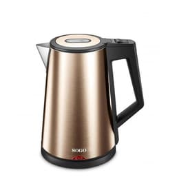 Sogo KET-SS-7705-GD Dourado 1,7000L - Chaleira Elétrica