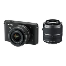 1 J1 - Preto + Nikon Nikkor 1 10-30mm f/3.5-5.6 VR + Nikkor 1 30-110mm f/3.8-5.6 VR f/3.5-5.6 + f/3.8-5.6