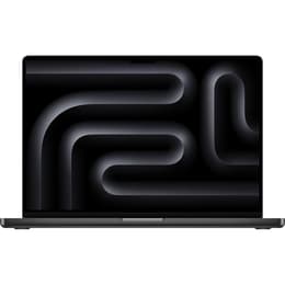 MacBook Pro Com marcas de autocolantes 16" (2023) - M3 Pro da Apple com CPU 12‑core e GPU 18-Core - 18GB RAM - SSD 512GB - Ecrã padrão - QWERTZ - Alemão
