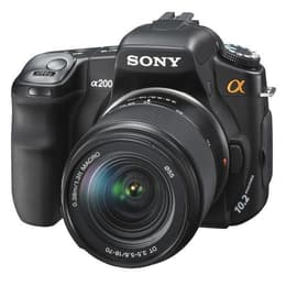 Reflexo Alpha DSLR-A200 - Preto + Sony Sony 18-70mm f/3.5-5.6 AF DT f/3.5-5.6