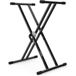 Ibiza Sound Pied support double pour clavier/piano/synthé Acessórios De Áudio