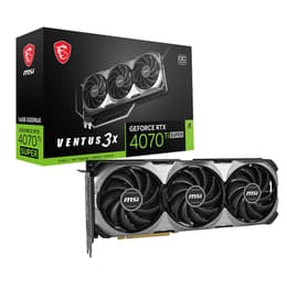 Msi NVIDIA GeForce RTX 4070 Ti SUPER 16GB GDDR6X VENTUS 3X OC Placa Gráfica
