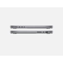 MacBook Pro 16" (2021) - M1 Pro da Apple com CPU 10‑core e GPU 16-Core - 16GB RAM - SSD 512GB - AZERTY - Francês