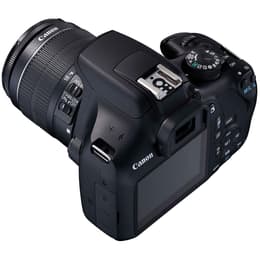 Reflex EOS 1300D - Preto + Canon CANON EF-S MACRO 0.25/0.8ft f/0.25-0.8ft