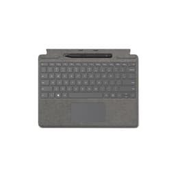 Microsoft Teclado QWERTY Inglês (EUA) Sem fios Retro-iluminado Surface Pro X / 8 / 9 Signature Keyboard + Slim Pen