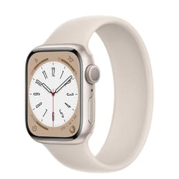 Apple Watch (Series 8) 2022 GPS 45 - Alumínio Rosa - Bracelete desportiva Rosa