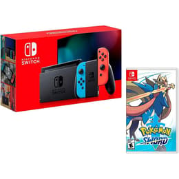 Switch 32GB - Preto - Edição limitada Pokémon Sword + Pokémon Sword