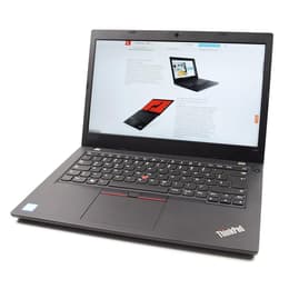 Lenovo ThinkPad L480 14-inch (2018) - Core i5 - Gen 8 (U) - 16GB - SSD 256 GB QWERTY - Grego