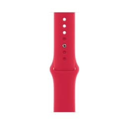 Apple Watch Series 9 (2023) GPS + Celular 45 mm - Alumínio Vermelho - Bracelete desportiva Vermelho