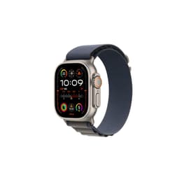 Apple Watch (Ultra) 2022 GPS + Celular 49 - Titânio Cinzento - Loop Alpine Azul
