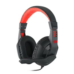Ares H120 jogos Auscultador- com fios (sector) com microfone - Preto/Vermelho