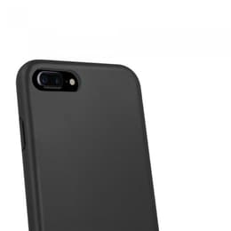 Capa iPhone 7 Plus/8 Plus - Material natural - Preto