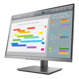 24-inch HP EliteDisplay E243I 1920 x 1200 LCD Monitor Cinzento