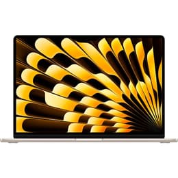 MacBook Air 15" (2025) - M4 da Apple com CPU 10‑core e GPU 10-Core - 16GB RAM - SSD 256GB - Ecrã padrão - QWERTY - Espanhol