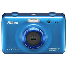 Compacto Coolpix S30 - Azul + Nikon Nikkor 3X Optical Zoom Lens 4.1-12.3mm f/3.3-5.9 f/3.3-5.9