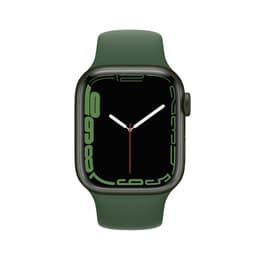 Apple Watch Series 7 (2021) GPS 41 mm - Alumínio Verde - Bracelete desportiva Verde