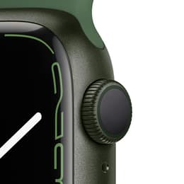 Apple Watch Series 7 (2021) GPS 41 mm - Alumínio Verde - Bracelete desportiva Verde