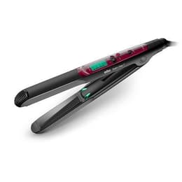 Braun Satin Hair 7 - Preto/Vermelho Alisador De Cabelor