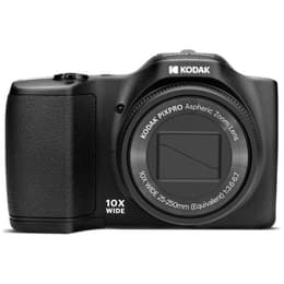 Compacto - Kodak Pixpro FZ102 - Preto + Lente PixPro Aspheric Zoom Lens 24-240mm f/3.6-6.7