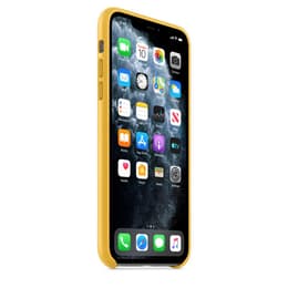 Capa em pele Apple - iPhone 11 Pro Max - Couro Amarelo