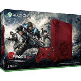 Xbox One S 2000GB - Vermelho - Edição limitada Gears of War 4 + Gears of War 4