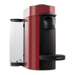 Cafeteira de Expresso de Cápsula Compatível com Nespresso Magimix Vertuo Plus 1.2L - Vermelho