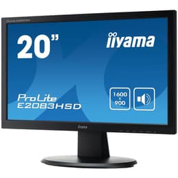 19-inch Iiyama E2083HSD 1024 x 768 LED Monitor Preto