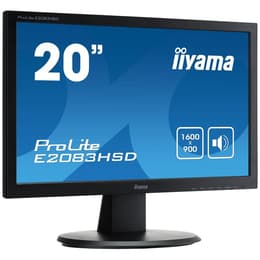 19-inch Iiyama E2083HSD 1024 x 768 LED Monitor Preto