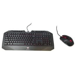 Acer Teclado QWERTY Norueguês Retro-iluminado Predator G3-710