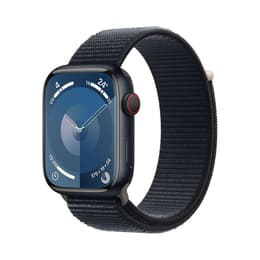 Apple Watch Series 9 (2023) GPS + Celular 45 mm - Alumínio Midnight - Loop desportiva Azul