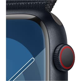 Apple Watch Series 9 (2023) GPS + Celular 45 mm - Alumínio Midnight - Loop desportiva Azul