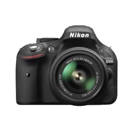 Reflexo D5200 - Preto + Nikon AF-S DX Nikkor 18-105mm f/3.5-5.6G ED VR f/3.5-5.6