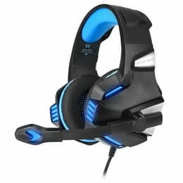 G7500 jogos Auscultador- com fios (sector) com microfone - Preto/Azul