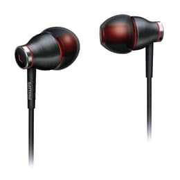 Philips SHE9000 Earbud Earphones - Preto/Vermelho