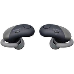 Sony WF-SP700N Earbud Redutor de ruído Bluetooth Earphones - Preto